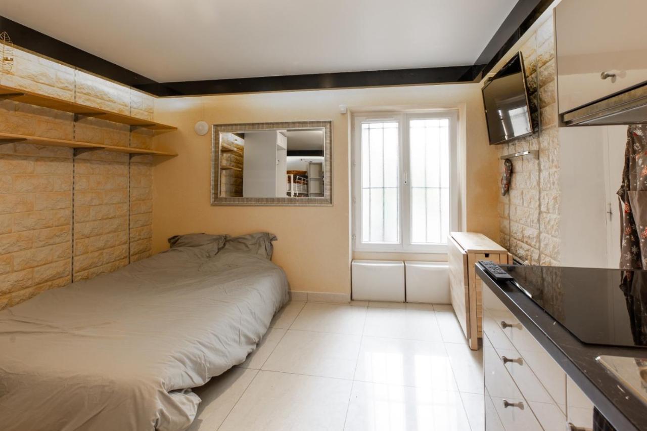 Studio a Paris et désinfection rigoureux du logis Exterior foto